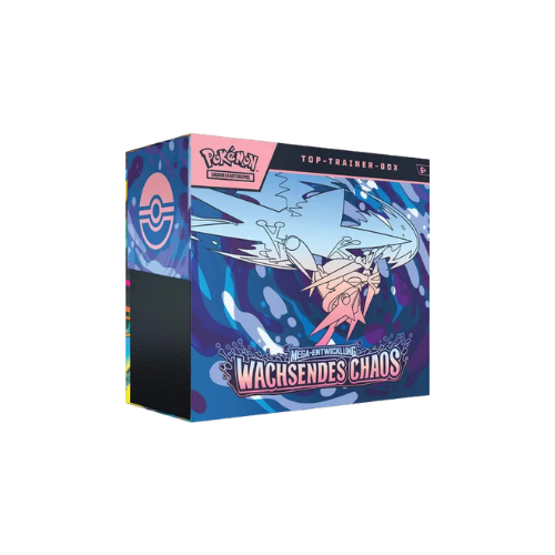 Pokemon Mega Entwicklung Wachsendes Chaos Top Trainer Box DE