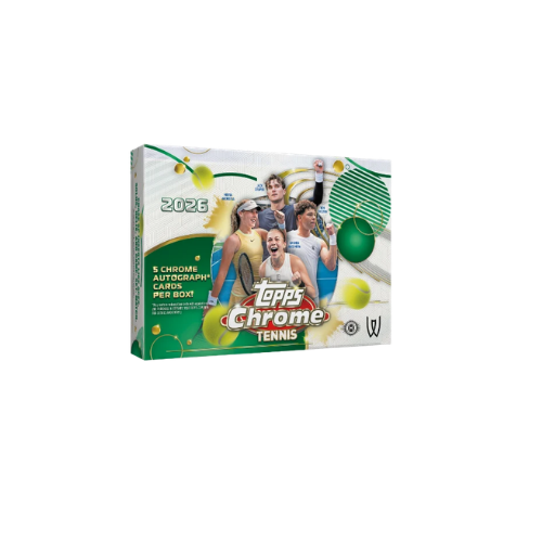 2026 Topps Chrome Tennis Breakers Delight Box
