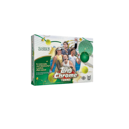 2026 Topps Chrome Tennis Breakers Delight Box