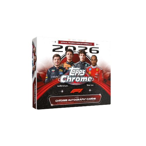 2026 Topps Chrome Formula 1 Mega Box