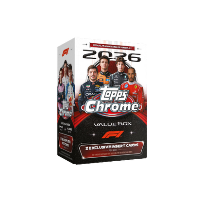 2026 Topps Chrome Formula 1 Value Box