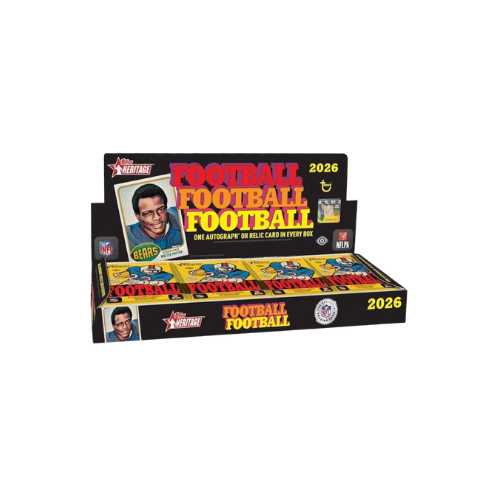 2026 Topps Heritage Football Hobby Box