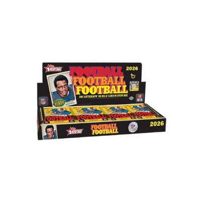 2026 Topps Heritage Football Hobby Box