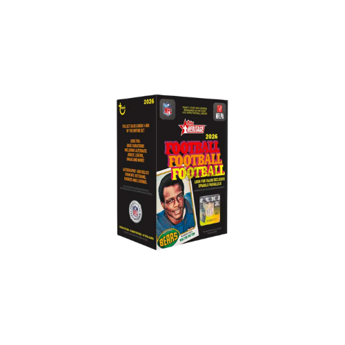 2026 Topps Heritage Football Value Box