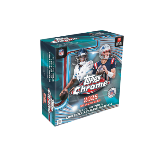 2025 Topps Chrome Football Mega Box