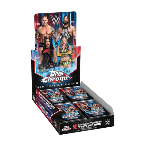 2026 Topps Chrome WWE Hobby Box