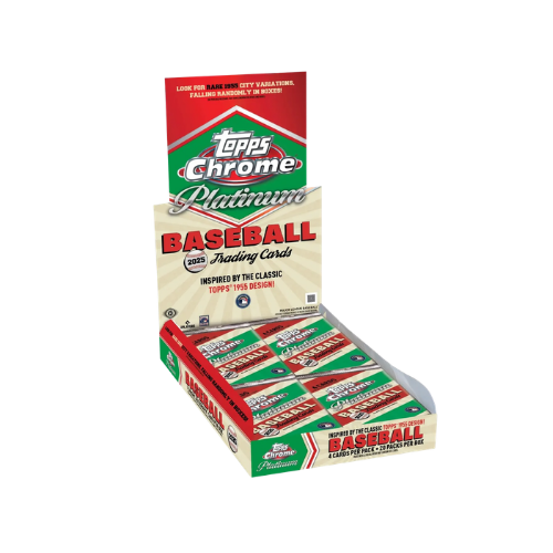 2025 Topps Chrome Platinum Baseball Hobby Box