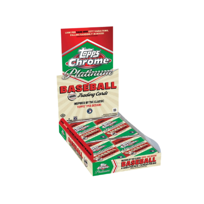 2025 Topps Chrome Platinum Baseball Hobby Box