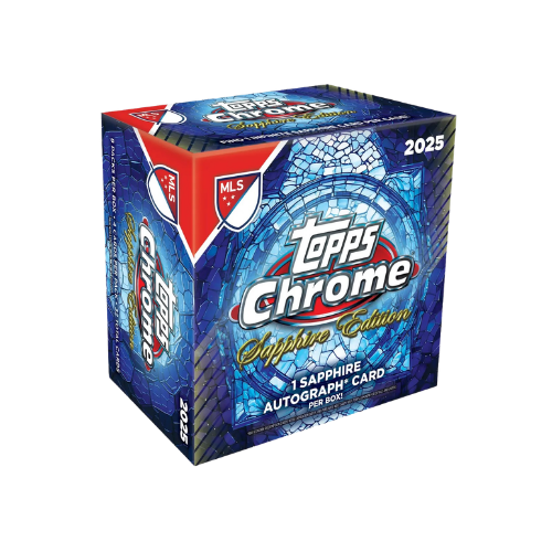 2025 Topps Chrome MLS Sapphire Hobby Box
