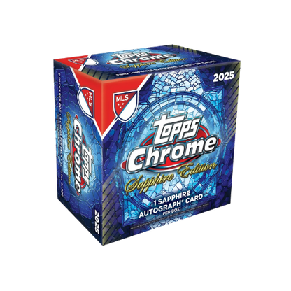 2025 Topps Chrome MLS Sapphire Hobby Box