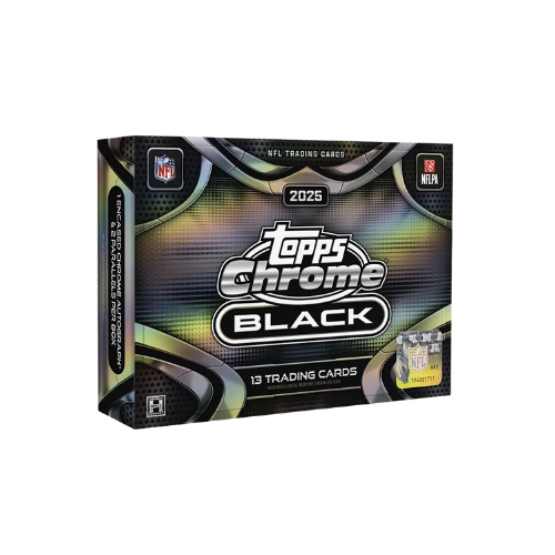2025 Topps Chrome Black Football Hobby Box