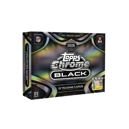 2025 Topps Chrome Black Football Hobby Box