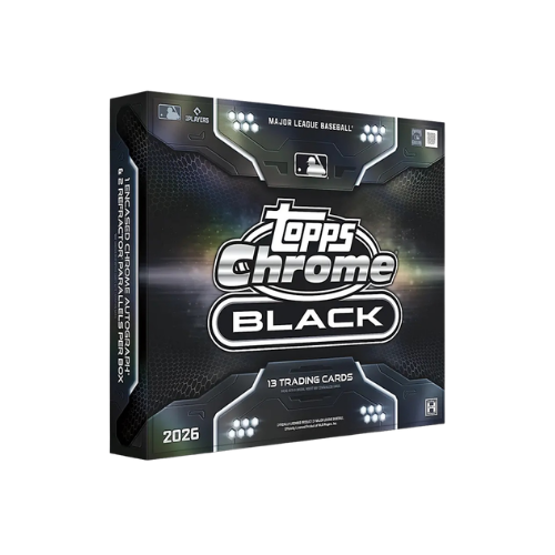 2026 Topps Chrome Black Baseball Hobby Box