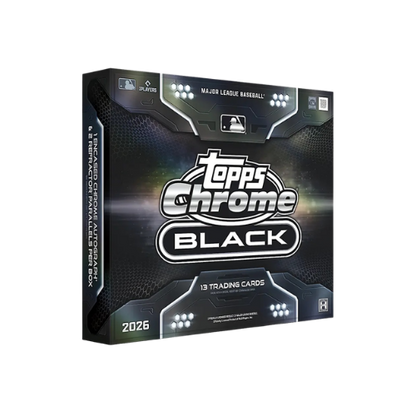 2026 Topps Chrome Black Baseball Hobby Box