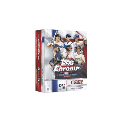 2026 Topps Chrome Logofractor Baseball Hobby Box