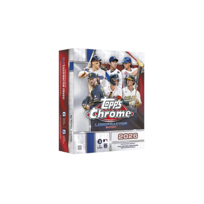 2026 Topps Chrome Logofractor Baseball Hobby Box