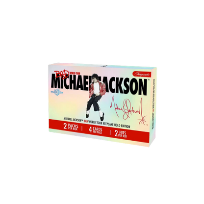 2026 Keepsake Michael Jackson Bad World Tour Premiere Collection Holo Breaker Box