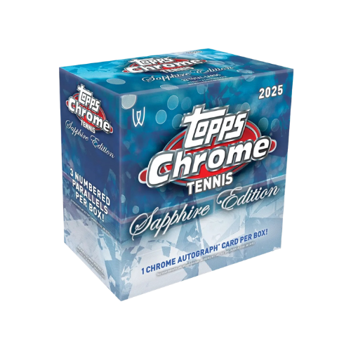 2025 Topps Chrome Sapphire Tennis Hobby Box