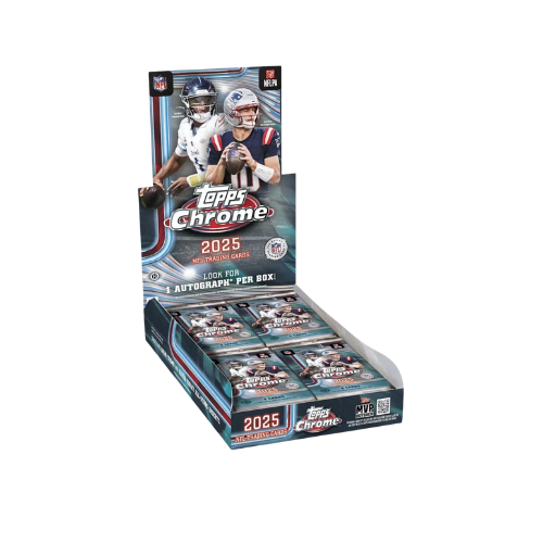 2025 Topps Chrome Football Hobby Box