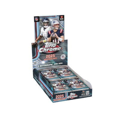 2025 Topps Chrome Football Hobby Box