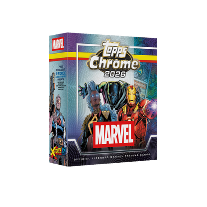 2026 Topps Chrome Marvel Comics Mega Box