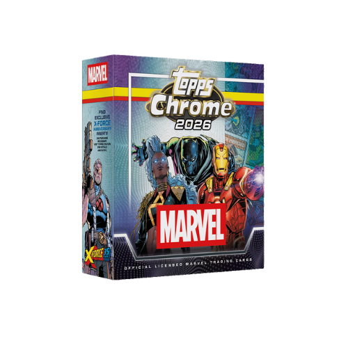 2026 Topps Chrome Marvel Comics Mega Box