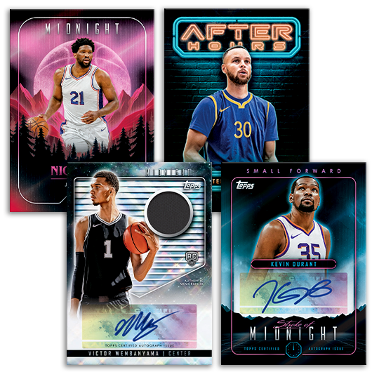 2023-24 Topps Midnight Basketball Hobby Box