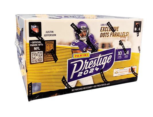 2024 Panini America Prestige Football NFL 24-Pack Retail Box