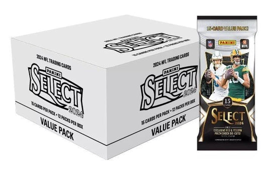 2024 Panini Select NFL Football 12 Pack Value Fat Pack Box