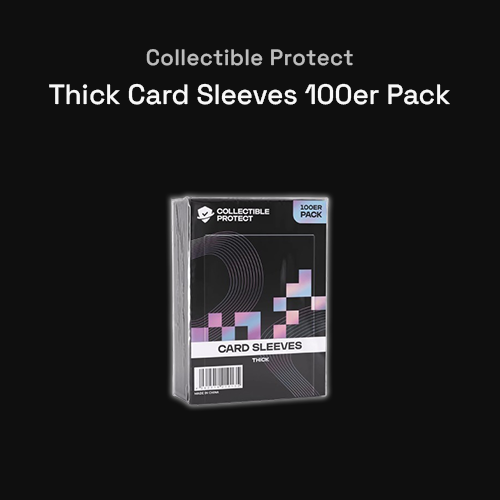 Thick Card Sleeves 100er Pack Collectible Protect