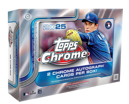2025 Topps Chrome MLB Baseball Breakers Delight Hobby Box