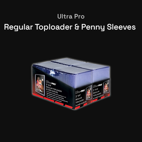 Ultra Pro Regular Toploader & Penny Sleeves 200 Stk.