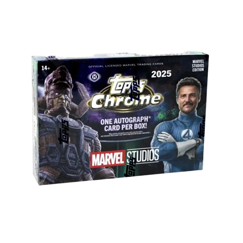 2025 Topps Chrome Marvel Studios Breakers Delight Hobby Box