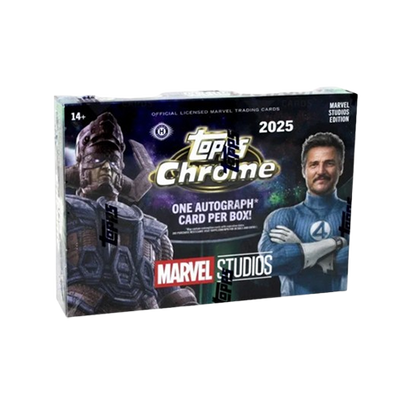 2025 Topps Chrome Marvel Studios Breakers Delight Hobby Box