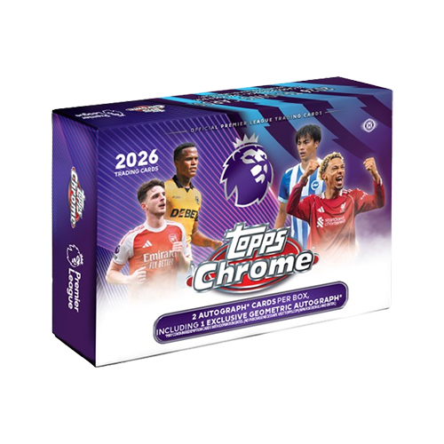 2026 Topps Chrome Premier League Breakers Delight Box