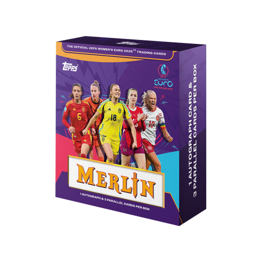 2025 Topps Merlin UEFA Womens Euro Hobby Box