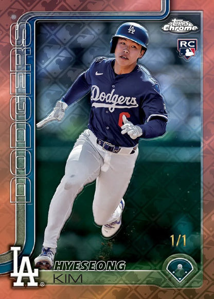 2025 Topps Chrome MLB Baseball Logofractor Box
