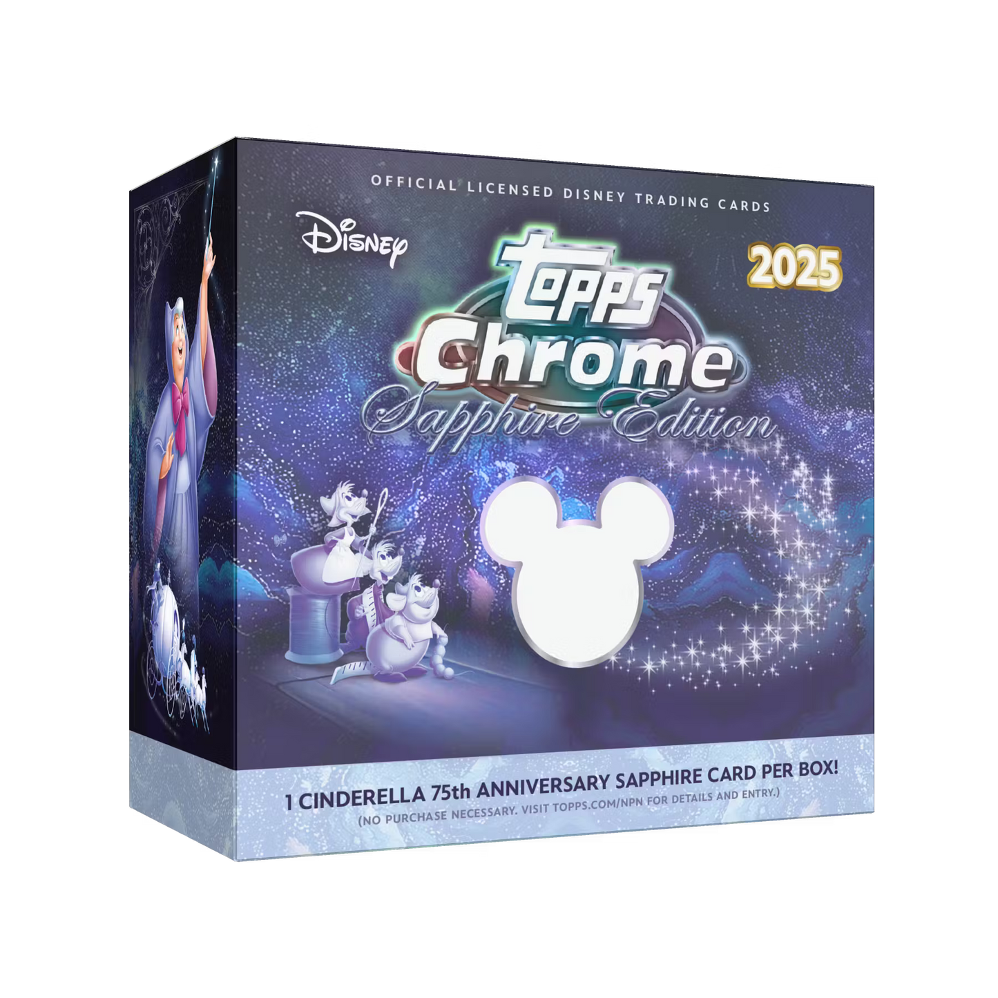 2025 Topps Chrome Disney Sapphire Hobby Box
