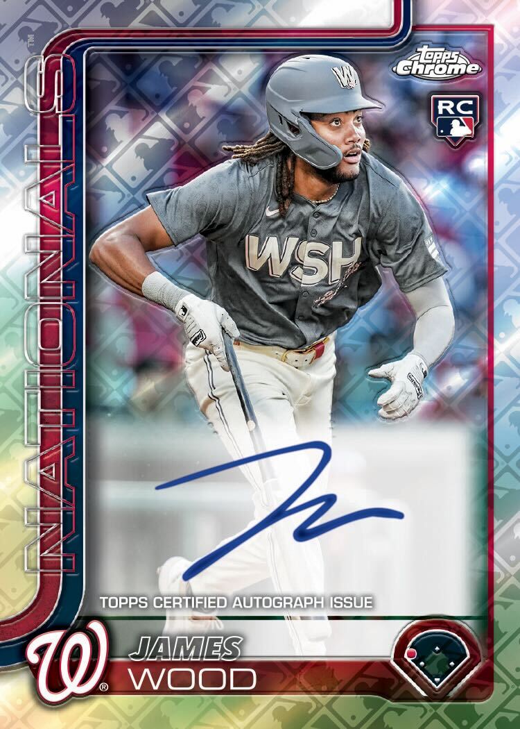2025 Topps Chrome MLB Baseball Logofractor Box
