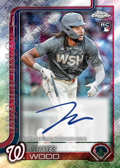 2025 Topps Chrome MLB Baseball Logofractor Box