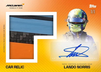 2025 Topps McLaren Racing Hobby Box