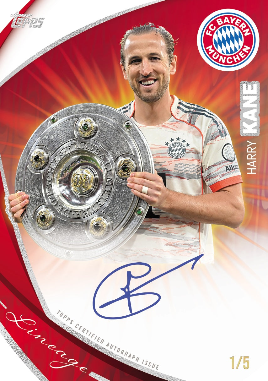 2025-26 Topps FC Bayern Lineage Hobby Box