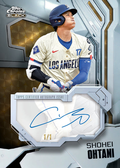 2026 Topps Chrome Black Baseball Hobby Box