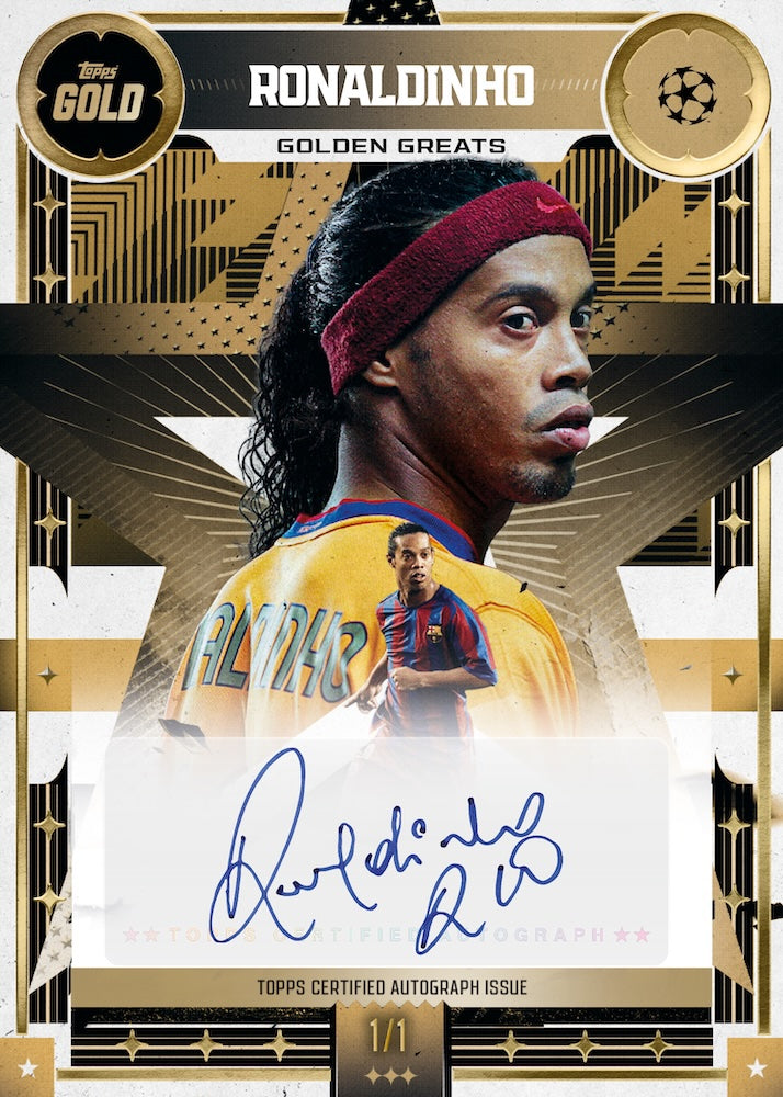 2025-26 Topps Gold UCC Hobby Box