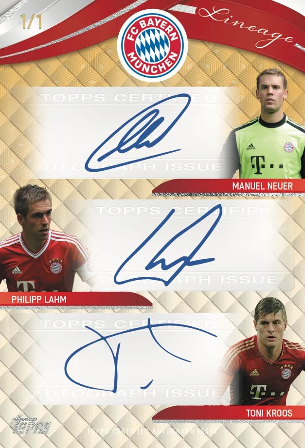 2025-26 Topps FC Bayern Lineage Hobby Box