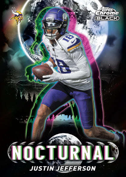 2025 Topps Chrome Black Football Hobby Box