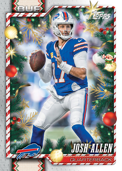 2026 Topps Holiday Football Mega Box