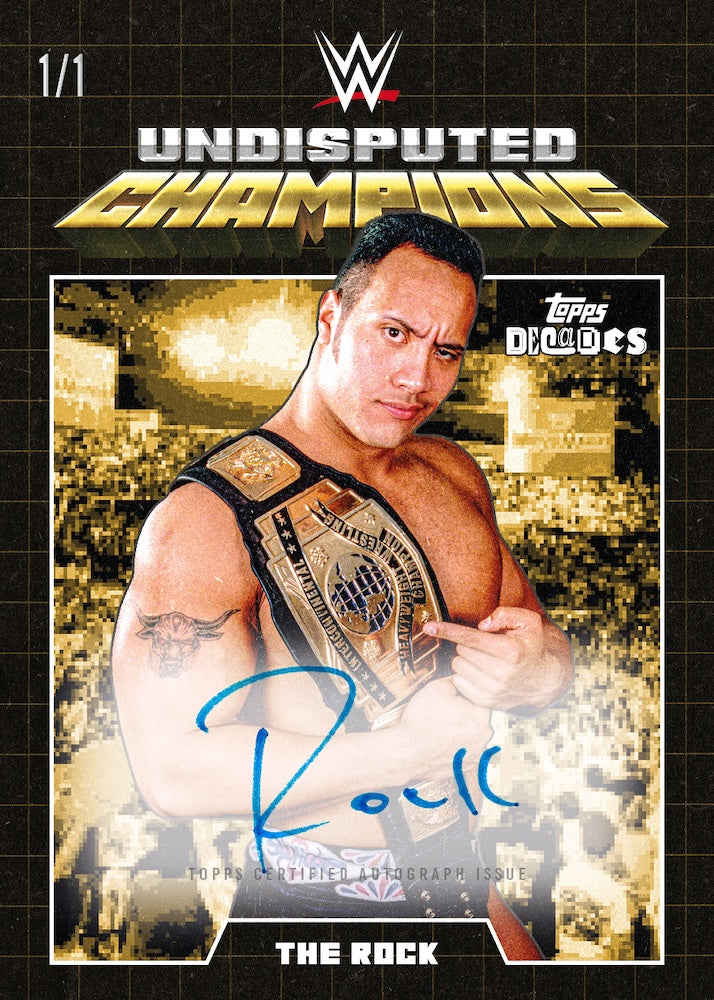 2026 Topps Decades WWE 1990's Hobby Box