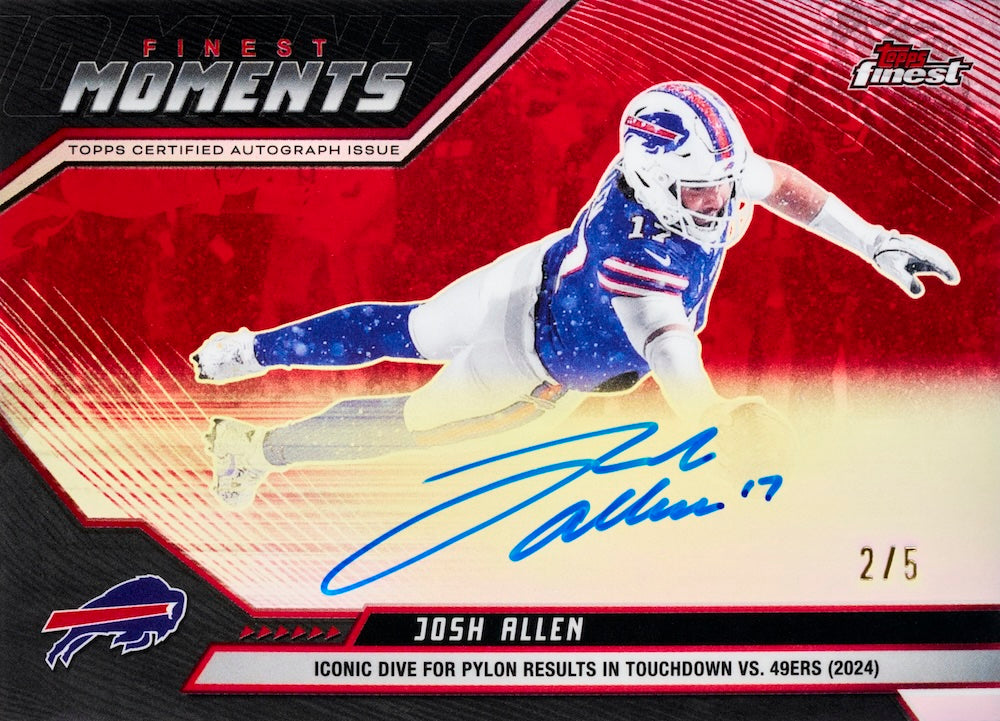 2025 Topps Finest Football Hobby Box