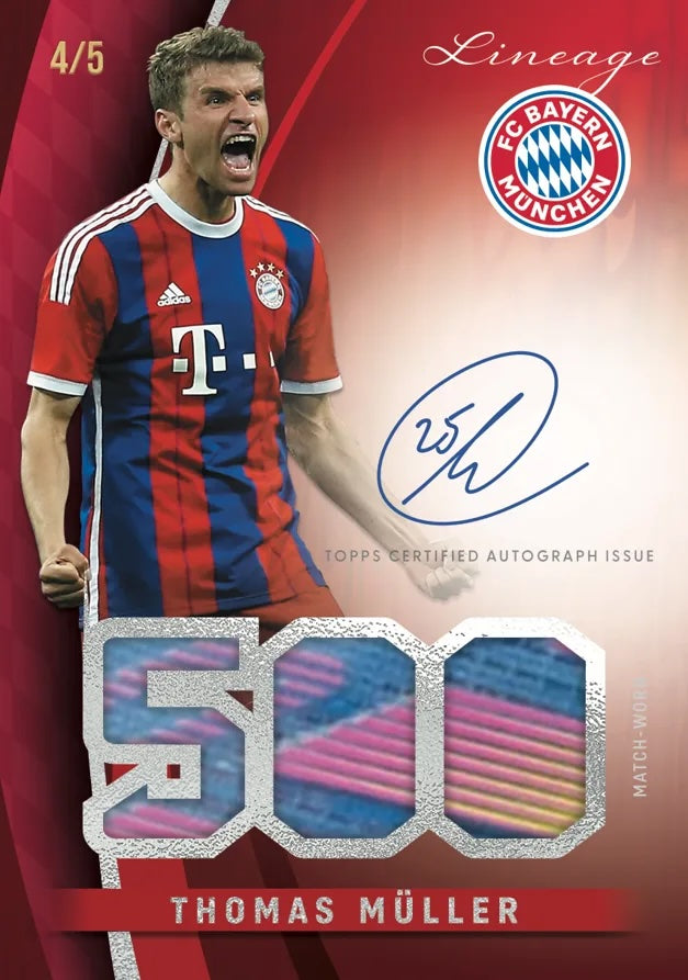 2025-26 Topps FC Bayern Lineage Hobby Box